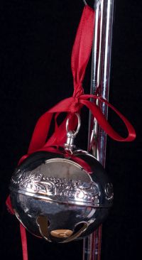 Wallace Silversmiths 2004 Annual Limited Edition Silver Christmas Bell 34th